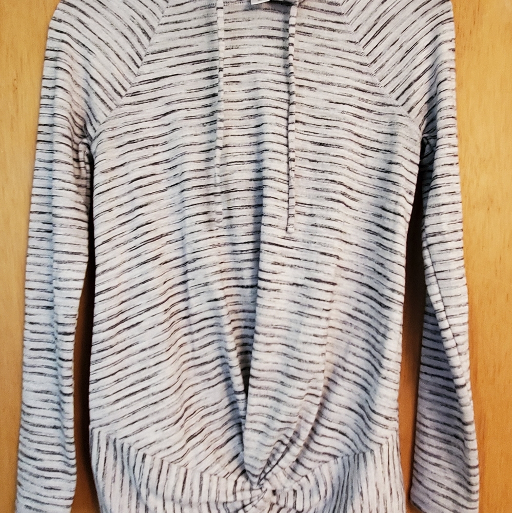 Gray Maternity Sweatshirt